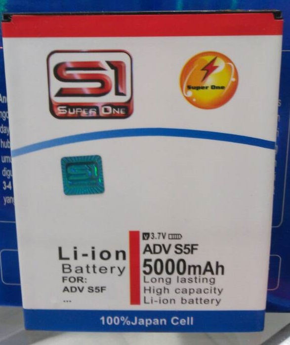 BATERAI S1 DOBEL POWER ADVAN S5F 5000 MAH
